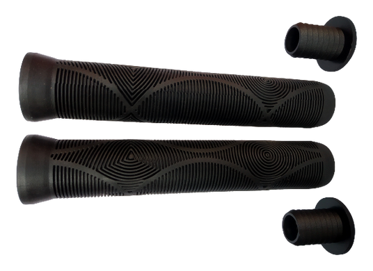 Грипсы для трюкового самоката комплект Maraton 170 мм - Черные (tr3112)