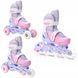 Дитячі ролики Raven Loret 3в1 Lila/Pink LED колеса розмір 30-33 (sk782)