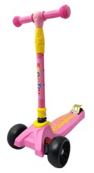 Триколісний Самокат дитячий Scooter WiZard - SMART - Рожевий (sw113)
