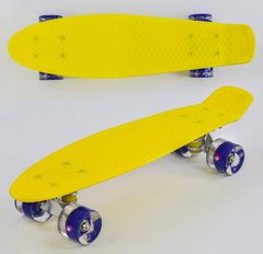 Пенни Борд Best Board 22" LED - Желтый 54 см (pb720)