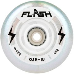 Колеса для роликов светящиеся Micro Flash 80 mm Pearl (smj304)