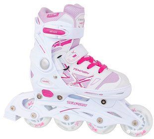 Роликовые коньки Tempish Neo-X Розовые, р.33-36
