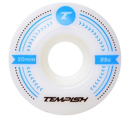 Набір коліс для скейтборду Tempish - White / Blue LB 50x36 мм (sq8411)