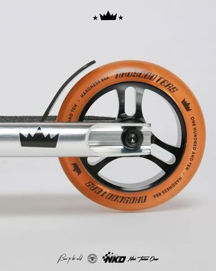 Трюковий самокат NKD Rizz Stunt Scooter Silver 88 см (nkx470)