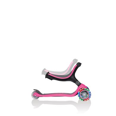 Дитячий самокат 3в1 Globber GO-UP Foldable Plus Lights Deep Pink (smj113)