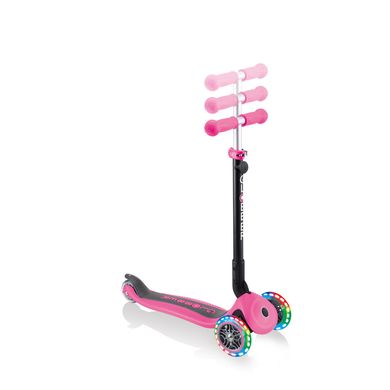 Детский самокат 3в1 Globber GO-UP Foldable Plus Lights Deep Pink (smj113)