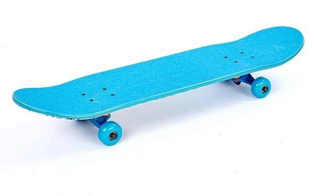 Скейтборд дерево - Color series 79 см - Синій/Тату