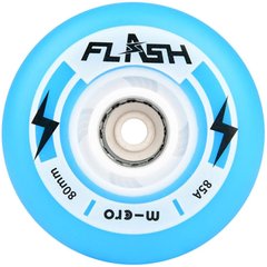 Колеса для роликов светящиеся Micro Flash 80 mm Blue (smj306)
