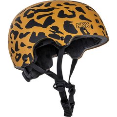 Шлем NKX Brain Saver Black/Leopard р. M 54-57 (nkx327)