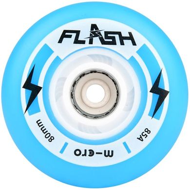 Колеса для роликів світяться Micro Flash 80 mm Blue (smj306)