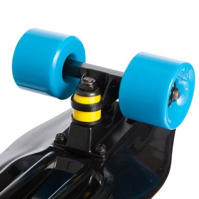 Міні лонгборд Fish Skateboards 22.5" - Синій / Лого 57 см (Fcd115)