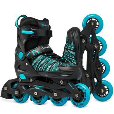Розсувні ролики Raven Vella Black/Mint розмір 40-43 (zh2377)