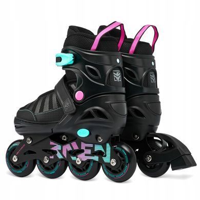 Раздвижные ролики Raven Oxen Mint/Pink размер 38-41 (sk786)