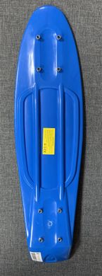 Доска для пенни борда 54 см 22 дюйма с гравировкой Penny - Синяя (d115)
