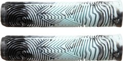 Грипсы на трюковый самокат North Industry Black/Ice Blue Swirl 16 см (tr8060)