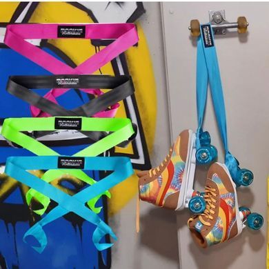 Держатель на ролики квады Rookie Skate Holder Pink 140 см (po12)