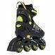 Раздвижные ролики Raven Profession Black/Lime размер 28-32 (sk787)