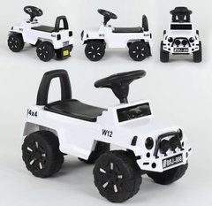 Машинка толокар для дитини Joy Toy JEEP Білий (tk114)