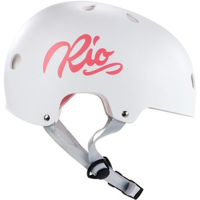 Шлем защитный Rio Roller Script White р. L (mt5620)
