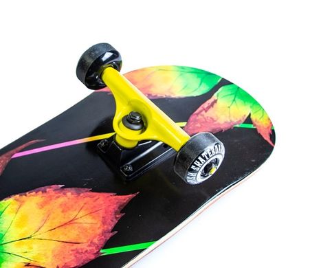 Скейтборд дерев'яний канадський клен для трюків Fish Skateboards - Листок 79см (sk893)