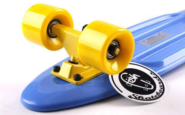Fish Skateboards 22.5" Blue - Синій 57 см пенні борд (FC11)