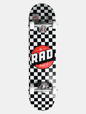 Скейтборд RAD Checkers Complete Black/White 8" Дюймів (cr2324)