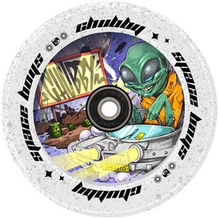 Колесо для трюкового самоката Chubby Melocore Space Boys 110 мм (cb107)