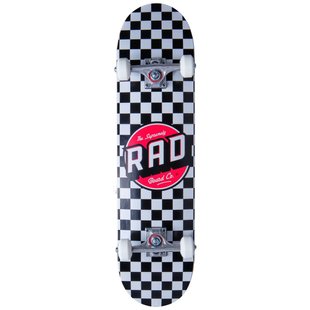 Скейтборд RAD Checkers Complete Black/White 8" Дюймів (cr2324)