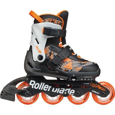 Детские ролики Rollerblade Microblade SL Black Orange 36.5-40.5 (sk288)