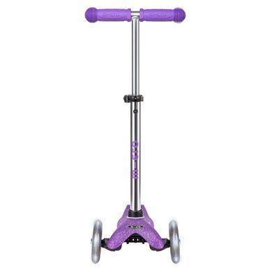 Самокат детский Micro Mini Deluxe Fairy Glitter LED &ndash; Пурпурный (mk289)