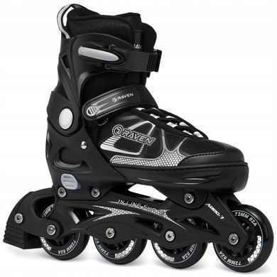 Раздвижные ролики Raven Spirit Black/White размер 37-40 (sk437)
