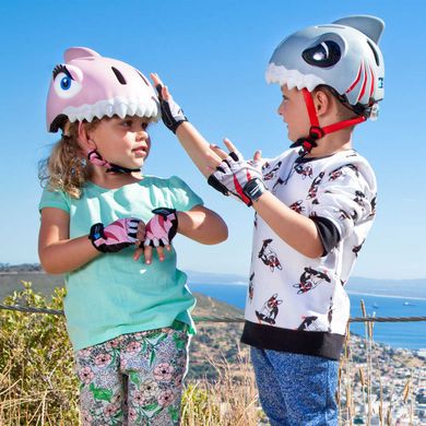 Дитячий шлем Crazy Safety Акула (zc611)