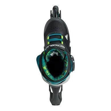 Детские ролики Rollerblade Microblade XT Black/Green размер 36.5-40.5 (sk178)