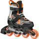 Детские ролики Rollerblade Microblade SL Black Orange 36.5-40.5 (sk288)