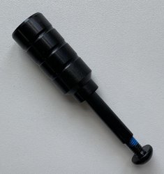 Пега для трюковго самоката 1 шт 9 см - Чорний (p111)