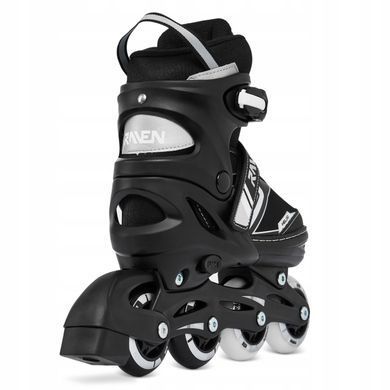 Детские ролики Raven Helixi Black/Grey LED размер 34-37 (smj829)