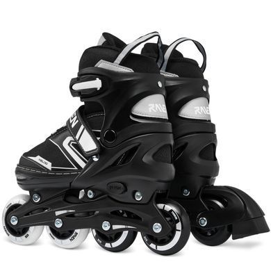 Детские ролики Raven Helixi Black/Grey LED размер 34-37 (smj829)