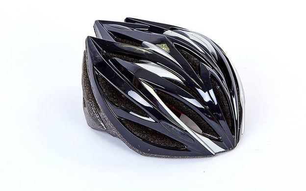 Шлем защитный велосипедный - Черный р. M (sh113)