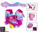 Комплект детских роликов Disney квады quad - Розовые (rld131)