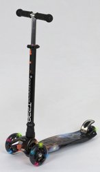 Детский самокат Best Scooter MAXI PRINT Галактика (sc5194)