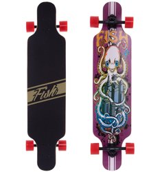 Лонгборд оригінал Fish Skateboards 38" - Octopus 96 см (ln126)