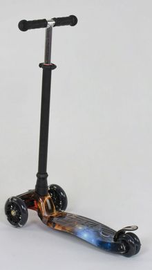 Дитячий самокат Best Scooter MAXI PRINT Галактика (sc5194)