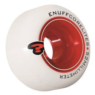 Набор колес для скейтборда Enuff Corelites - White-Red 52 мм (sdi4314)