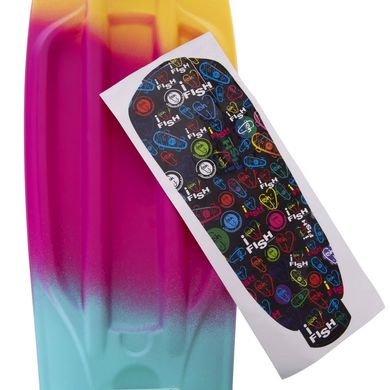 Пенни Борд Fish Skateboards 22,5" - Bubble 57 см Soft-Touch (FSTM11)
