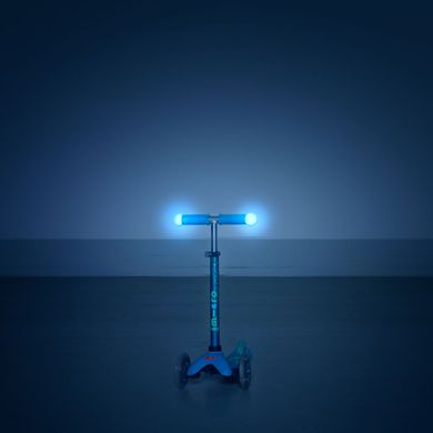 Самокат дитячий Micro Mini Deluxe Magic LED Синій (mk175)