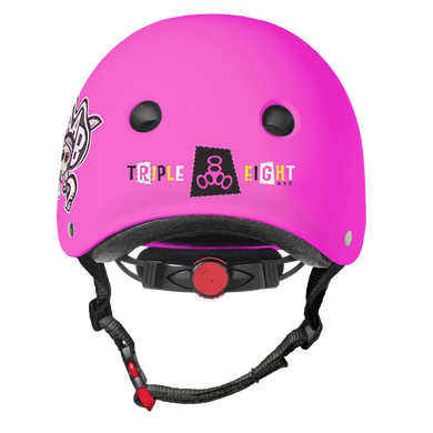 Шлем детский Triple8 Lil 8 Staab Edition - Neon Pink р. XS 46-52 см (mt4199)