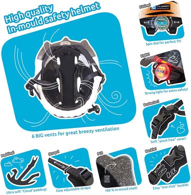 Защитный шлем Crazy Safety Black Dragon (zc616)
