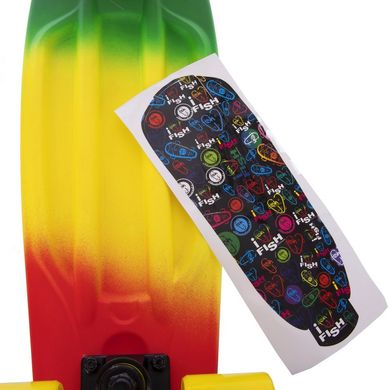 Пенні Борд Fish Skateboards 22,5" - Jakarta 57 см Soft-Touch (FSTM12)