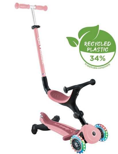 globber go up ピンク ᐉ Купить Детский самокат 3в1 Globber Go Up Active Lights 360