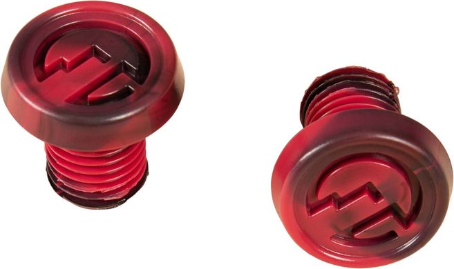 Грипсы на трюковый самокат North Industry Black/Red Swirl 16 см (tr8063)
